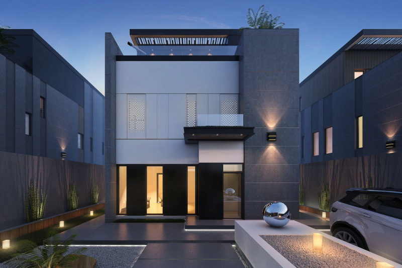 Desain Rumah Tampak Depan Keren Terbaru