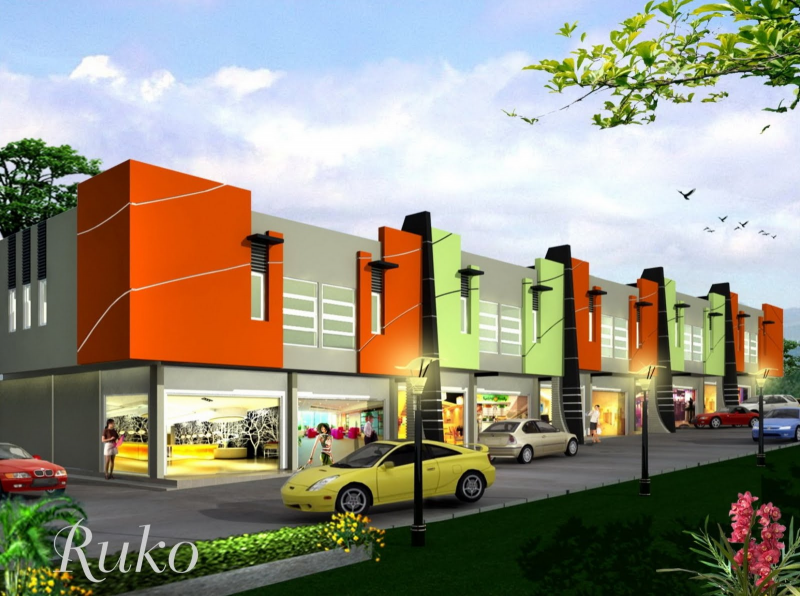 Contoh Desain Rumah Toko Minimalis Sederhana