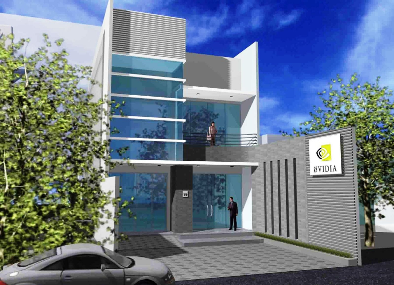 Desain Rumah Toko Minimalis Sederhana Gambar