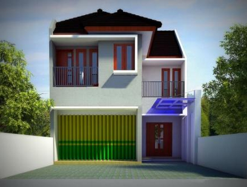 Desain Rumah Toko Minimalis Sederhana Terkini