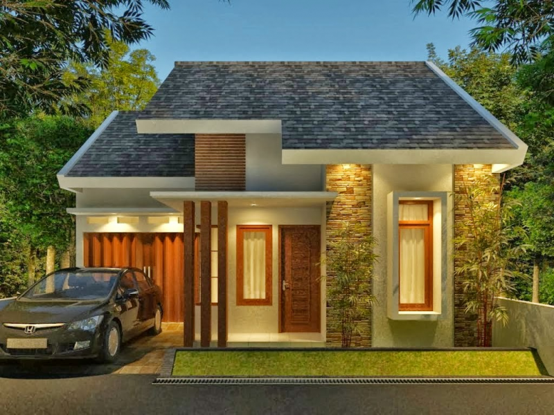 Foto Desain Rumah Toko Minimalis Sederhana