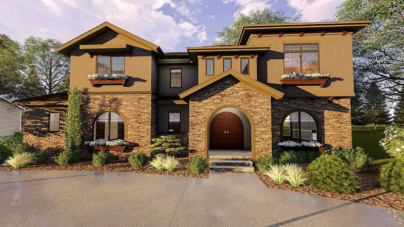 Contoh Gambar Desain Rumah Tingkat Minimalis