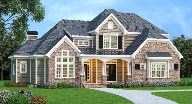 Desain Rumah Tingkat Minimalis Simple