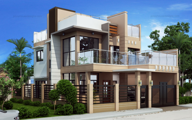 Gambaran Desain Rumah Tingkat Sederhana