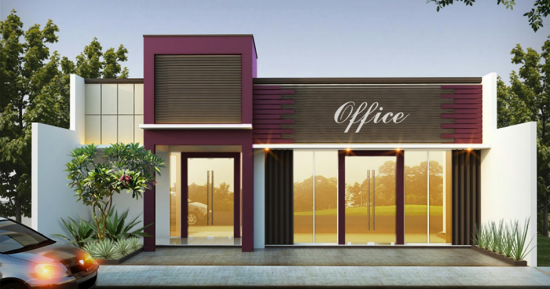 Desain Rumah Toko 1 Lantai Gambar