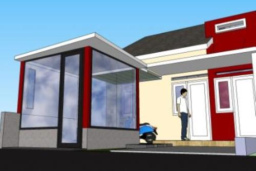 Desain Rumah Toko 1 Lantai Minimalis Terbaru