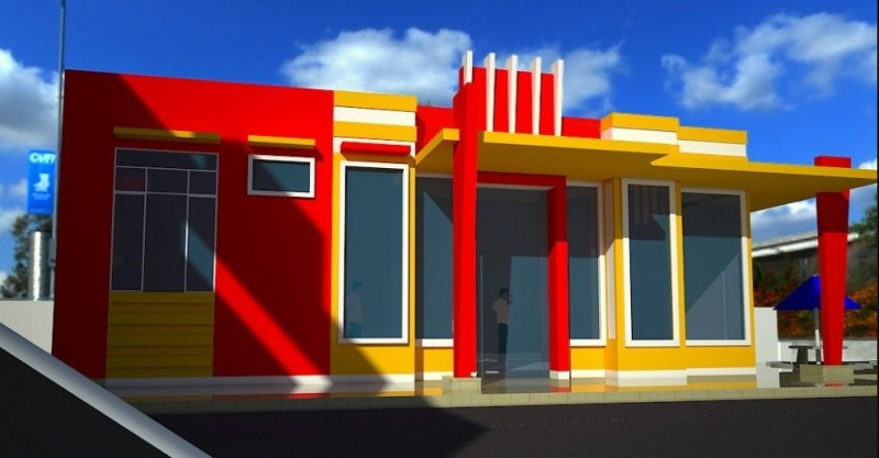 Desain Rumah Toko 1 Lantai Terbaru