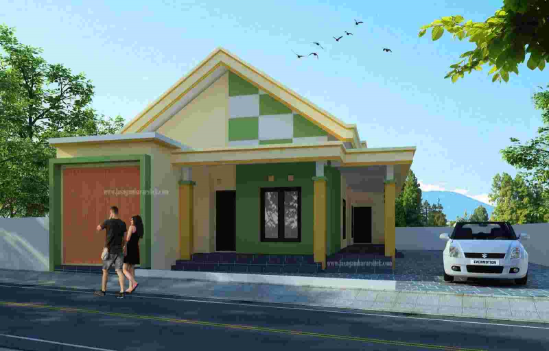 Foto Desain Rumah Toko 1 Lantai