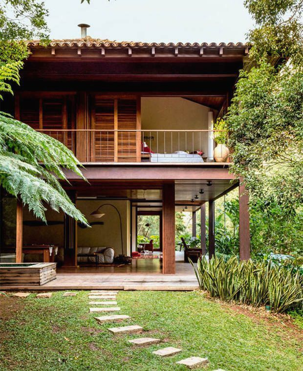 Contoh Gambar Desain Rumah Tropis Minimalis