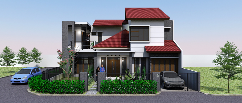 Desain Rumah Tropis Minimalis Renovasi