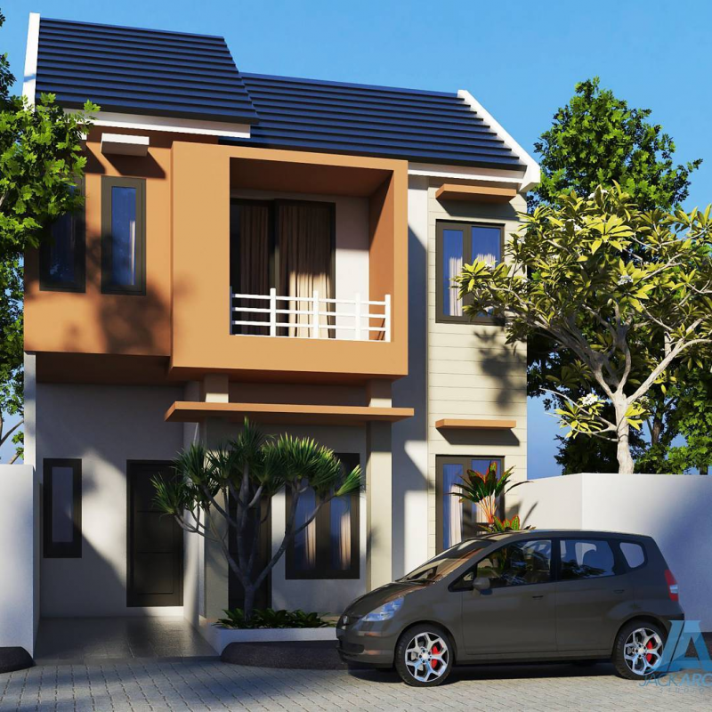 Desain Rumah Type 36 2 Lantai Contoh