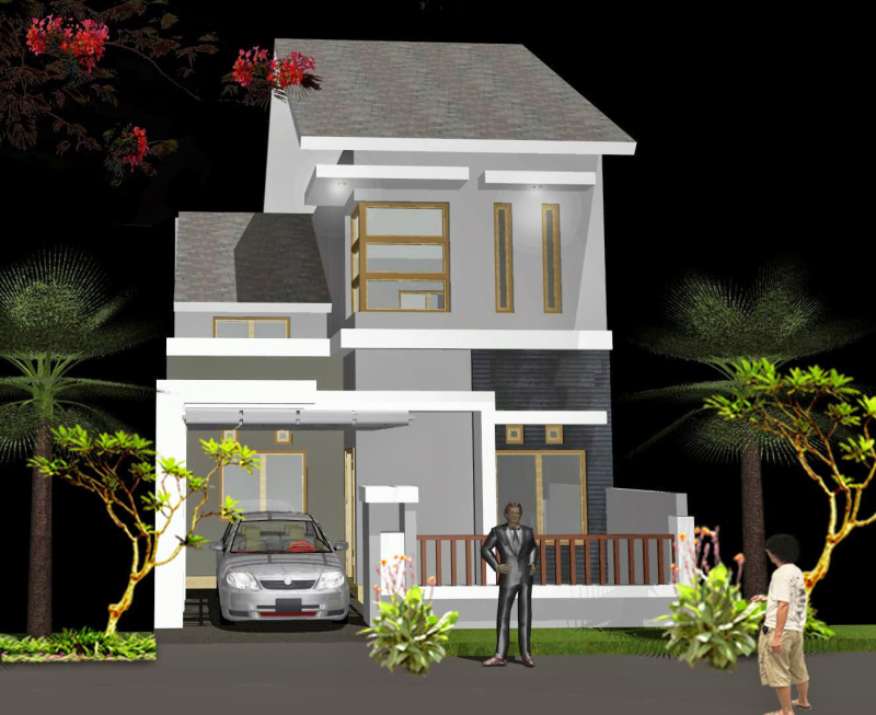 Desain Rumah Type 36 2 Lantai Terbaik