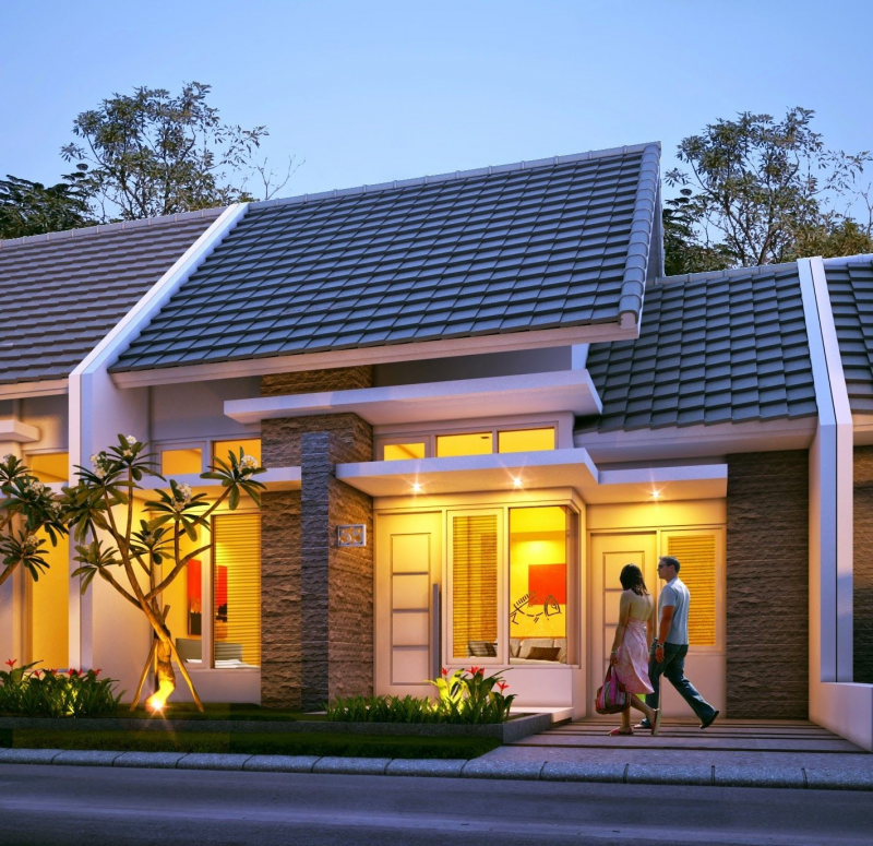 Desain Rumah Type 45 Baru