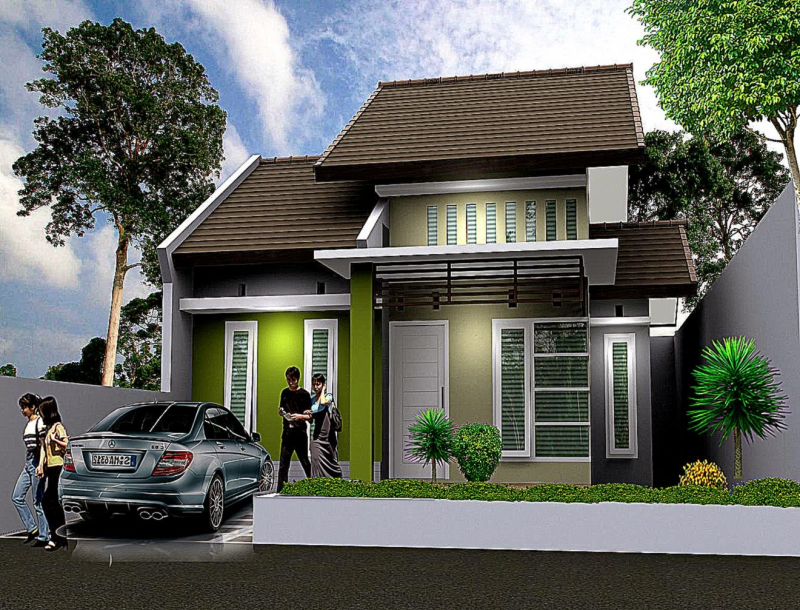 Desain Rumah Type 45 Terupdate