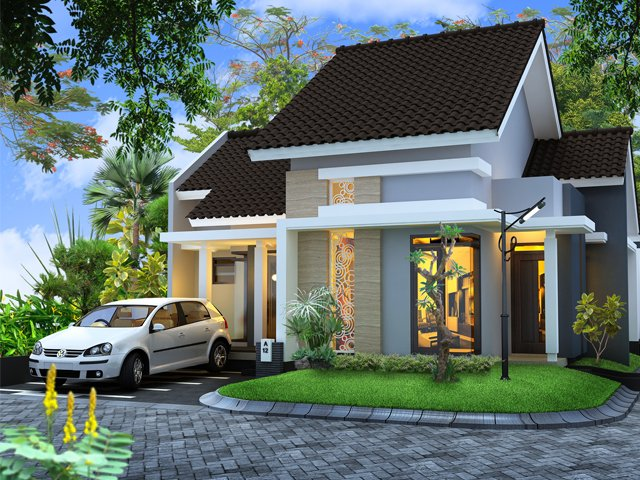 Desain Rumah Type 60 Simple