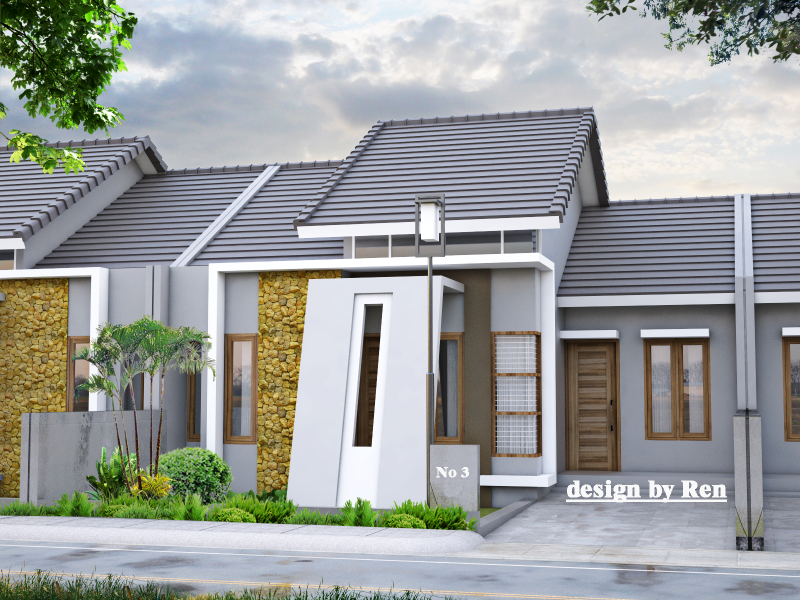 Contoh Desain Rumah Type 70