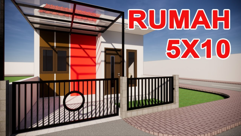 Ide Desain Rumah Ukuran 5x10