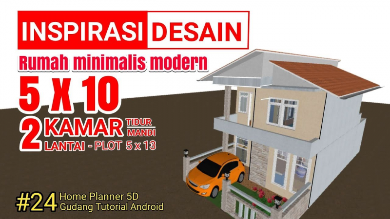 Desain Rumah Ukuran 5x10 Sederhana