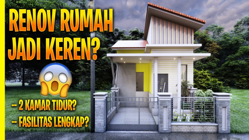 Gambaran Desain Rumah Ukuran 5x12 1 Lantai