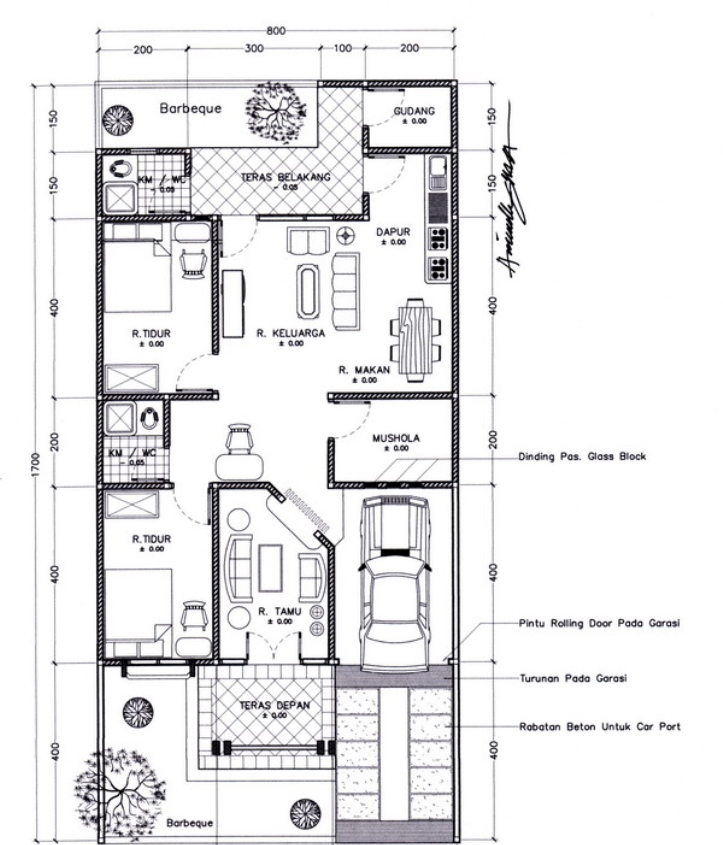Arsitek Desain Rumah Ukuran 6x12