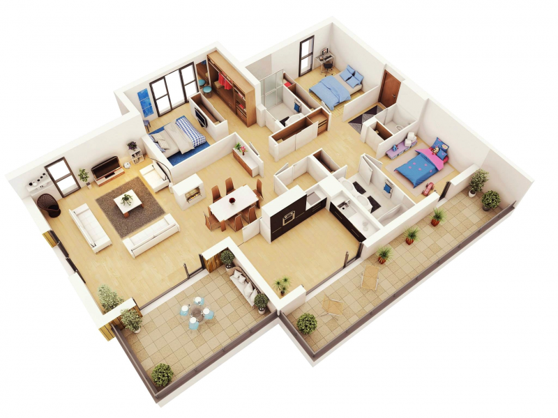 Sketsa Desain Rumah Ukuran 6x12