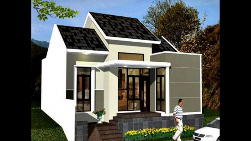 Desain Rumah Ukuran 6x12 1 Lantai Simple