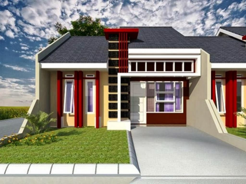 Desain Rumah Ukuran 6x12 1 Lantai Terbaru