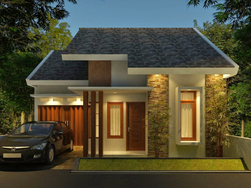 Gambaran Desain Rumah Ukuran 6x12 1 Lantai