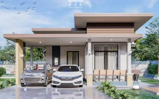 Desain Rumah Ukuran 6x12 Dengan 3 Kamar Terkini