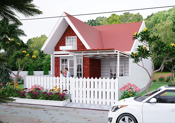 Desain Rumah Ukuran 6x7 Modern Minimalis