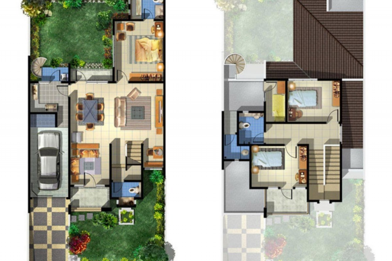 Desain Rumah Ukuran 6x7 Modern
