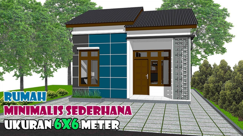 Sketsa Desain Rumah Ukuran 6x7