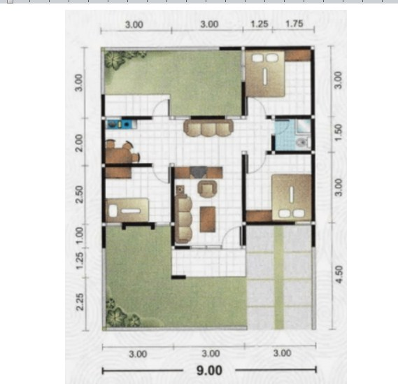 Desain Rumah Ukuran 8x10 Foto