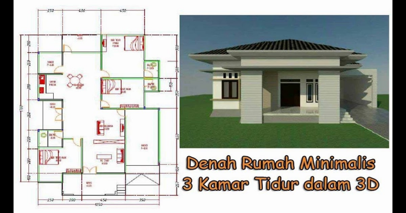Desain Rumah Ukuran 8x10 Simple