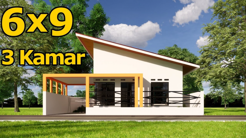 Arsitek Desain Rumah Ukuran 6x9 3 Kamar Tidur