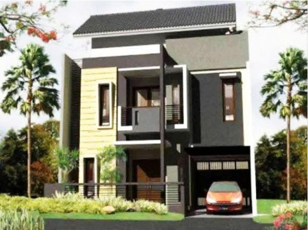 Desain Rumah Ukuran 6x9 3 Kamar Tidur Keren