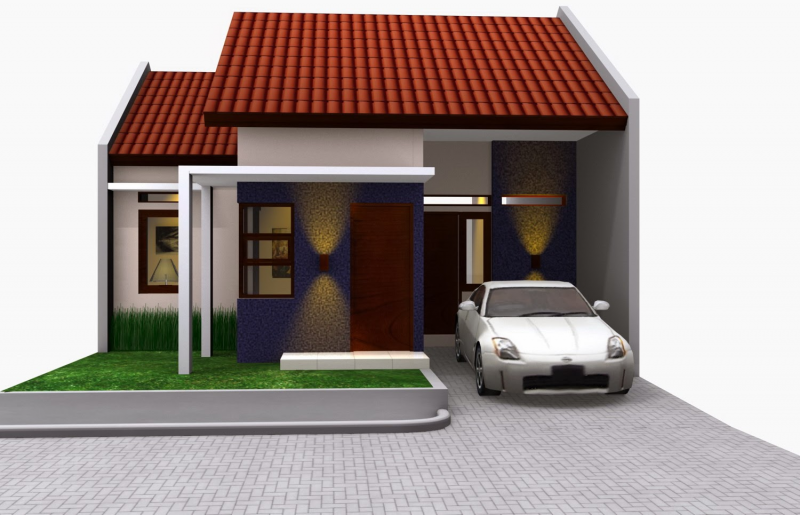Desain Rumah Ukuran 9x12 Model Kekinian