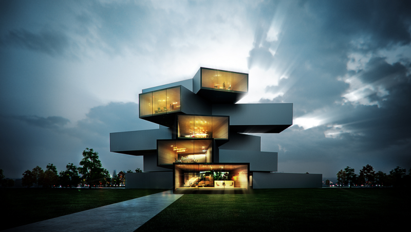 Contoh Gambar Desain Rumah Unik