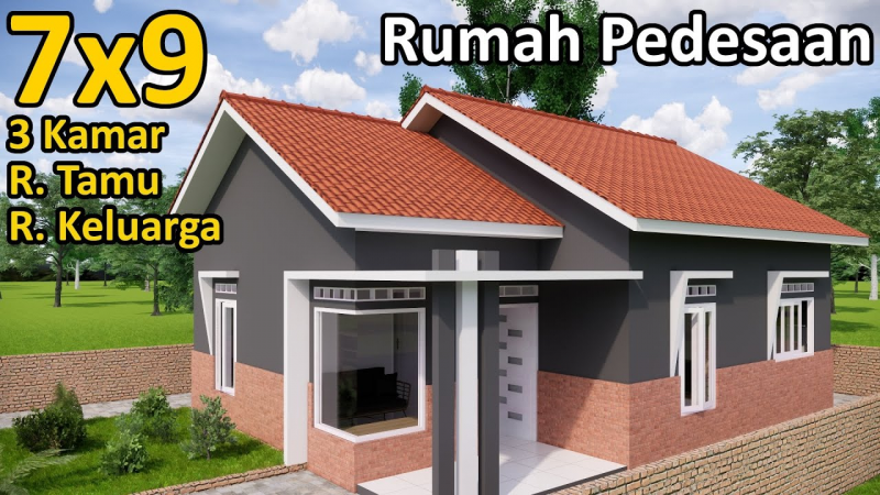 Arsitek Desain Rumah Ukuran 7x9