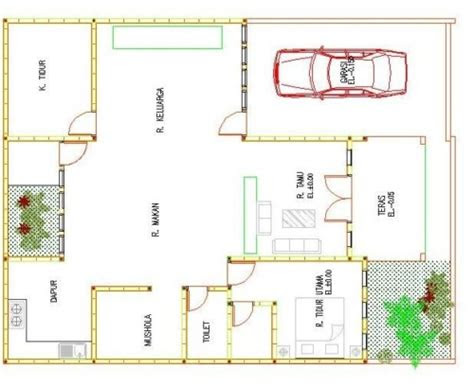 Desain Rumah Ukuran 7x9 Contoh