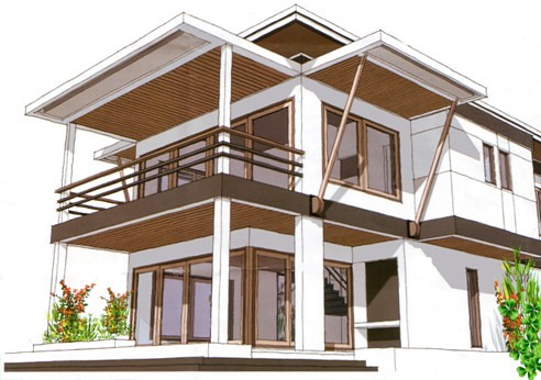 Desain Rumah Ukuran 7x9 Foto
