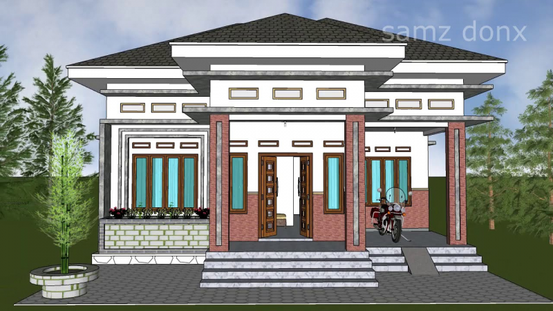 Desain Rumah Ukuran 7x9 Modern