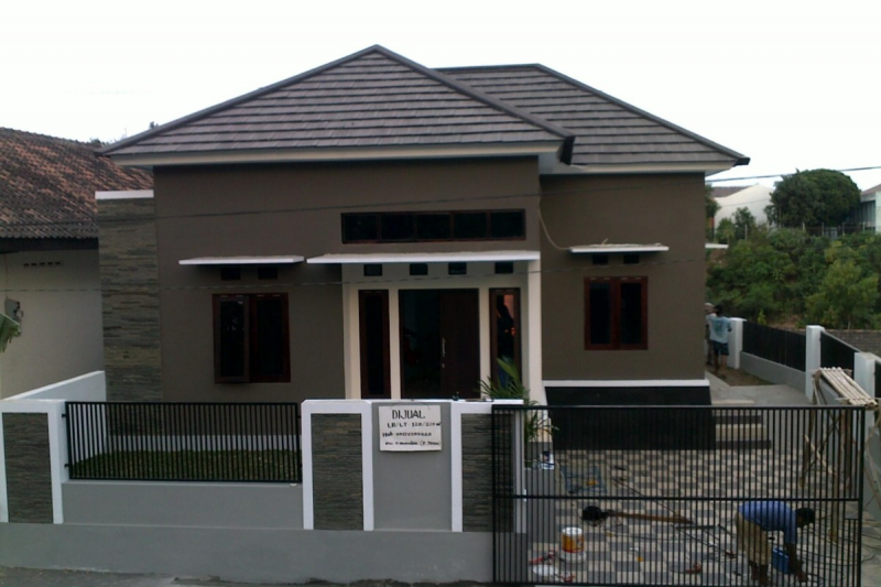 Desain Rumah Ukuran 7x12 Simple