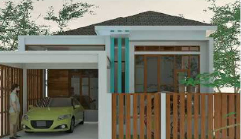 Desain Rumah Ukuran 7x12 Terkini