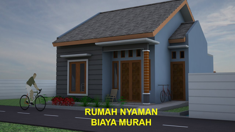 Desain Rumah Ukuran 6x8 Minimalis Terbaru