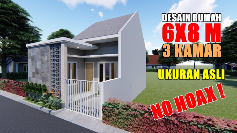 Foto Desain Rumah Ukuran 6x8