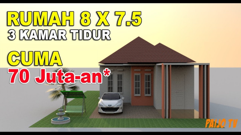 Ide Desain Rumah Ukuran 6x8