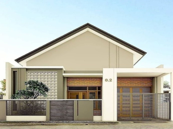 Desain Rumah Unik Sederhana Foto