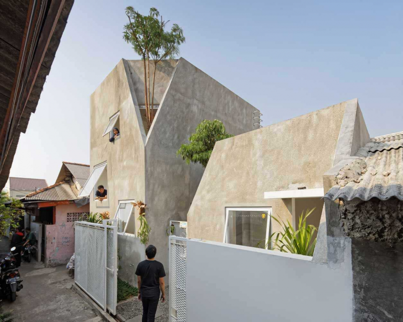 Desain Rumah Unik Sederhana Kekinian