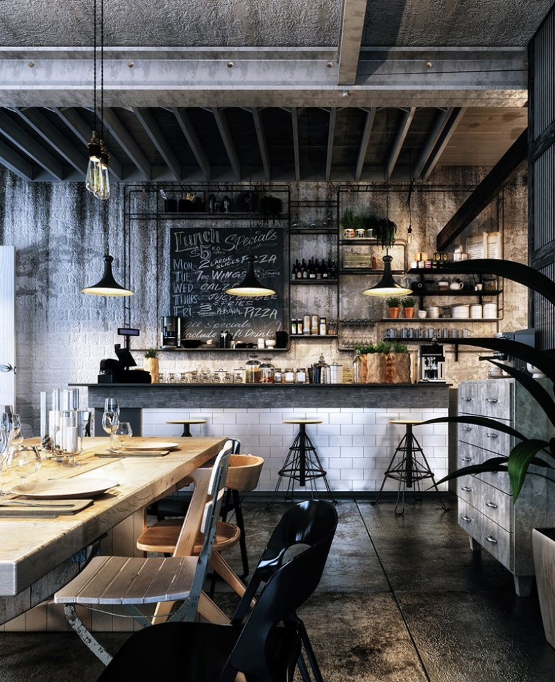 Bar Cafe Minimalis
